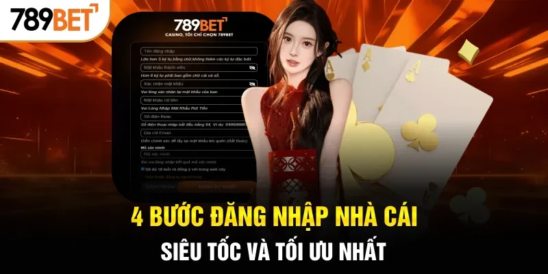 4 bước đăng nhập nhà cái siêu tốc và tối ưu nhất